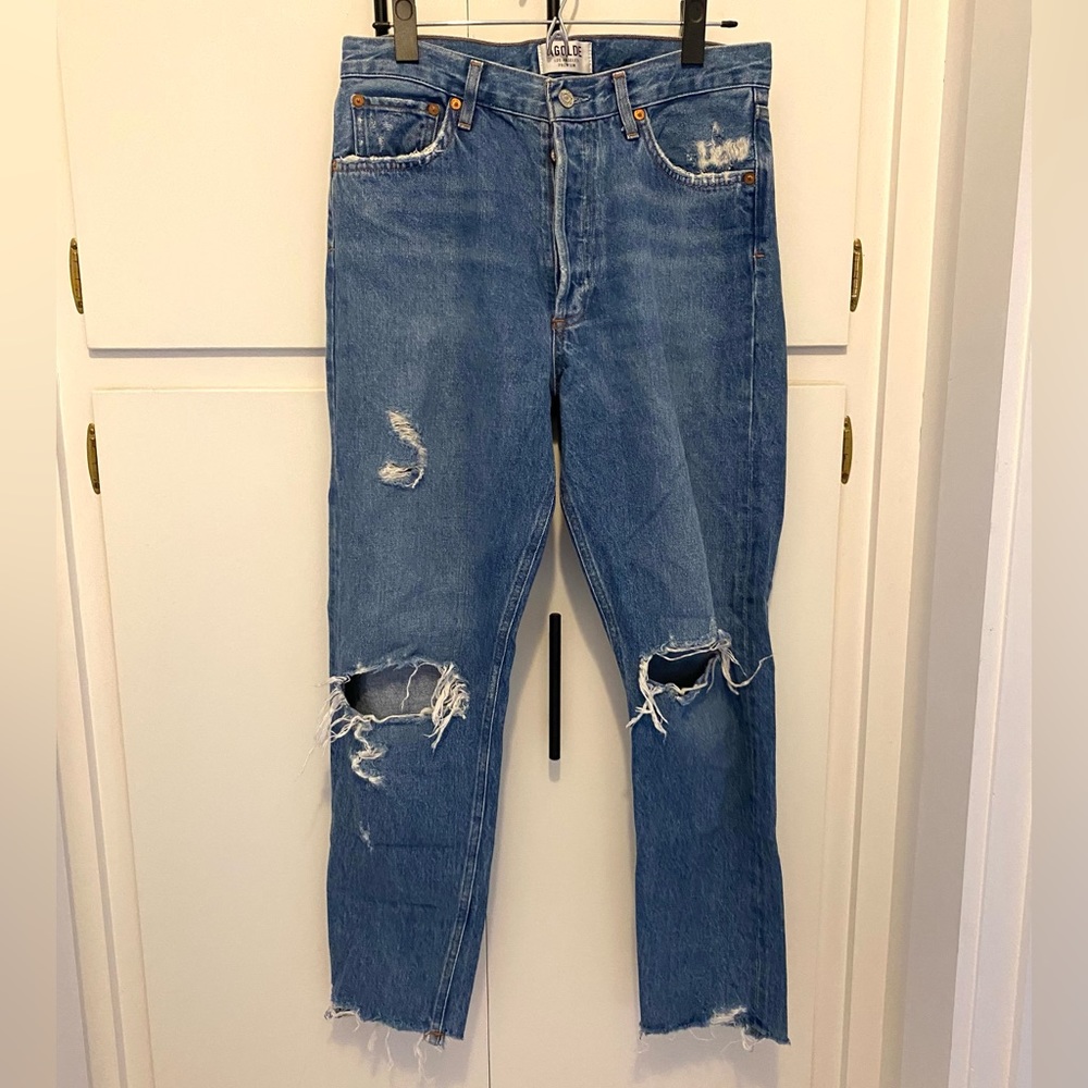 Agolde Riley Crop Jeans